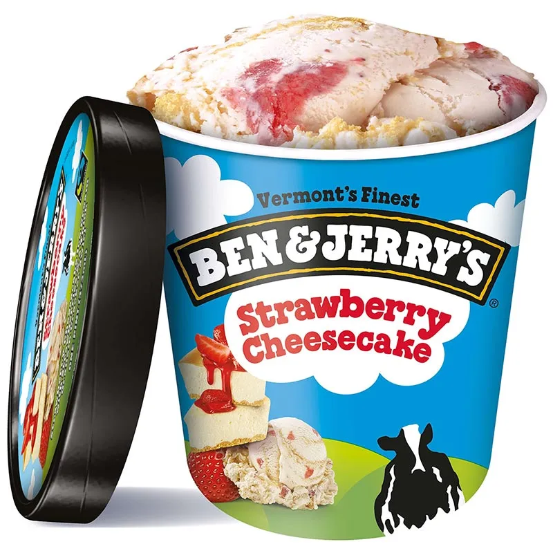Ben and Jerrys - Strawberry Cheescake