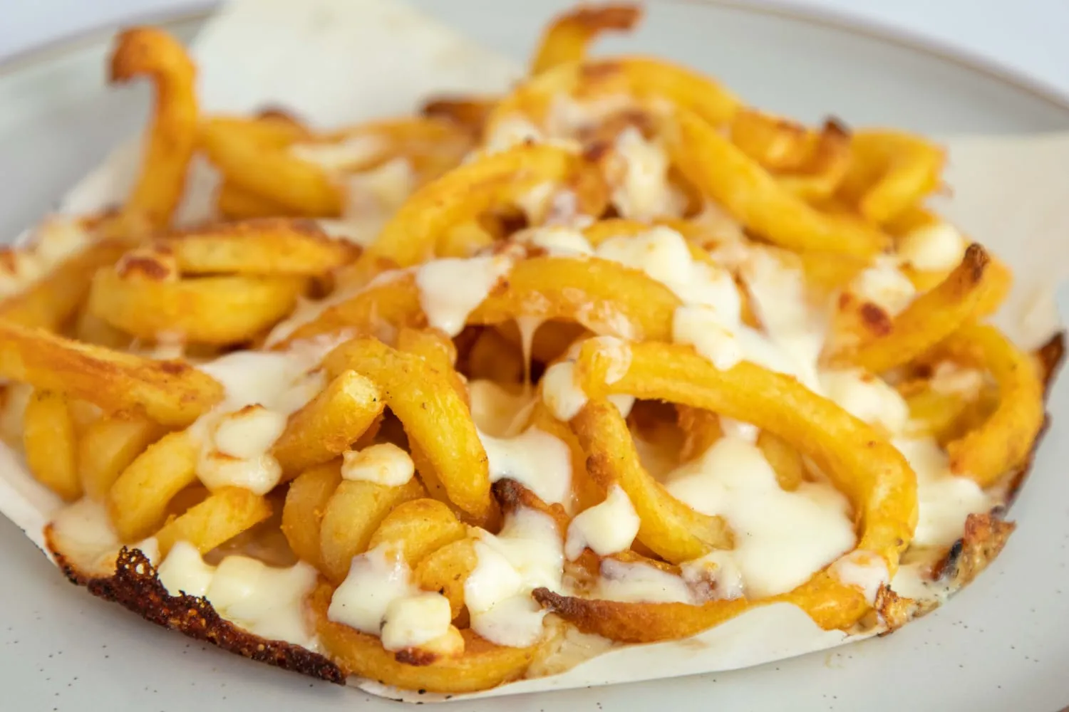 Curly Fries with Cheese