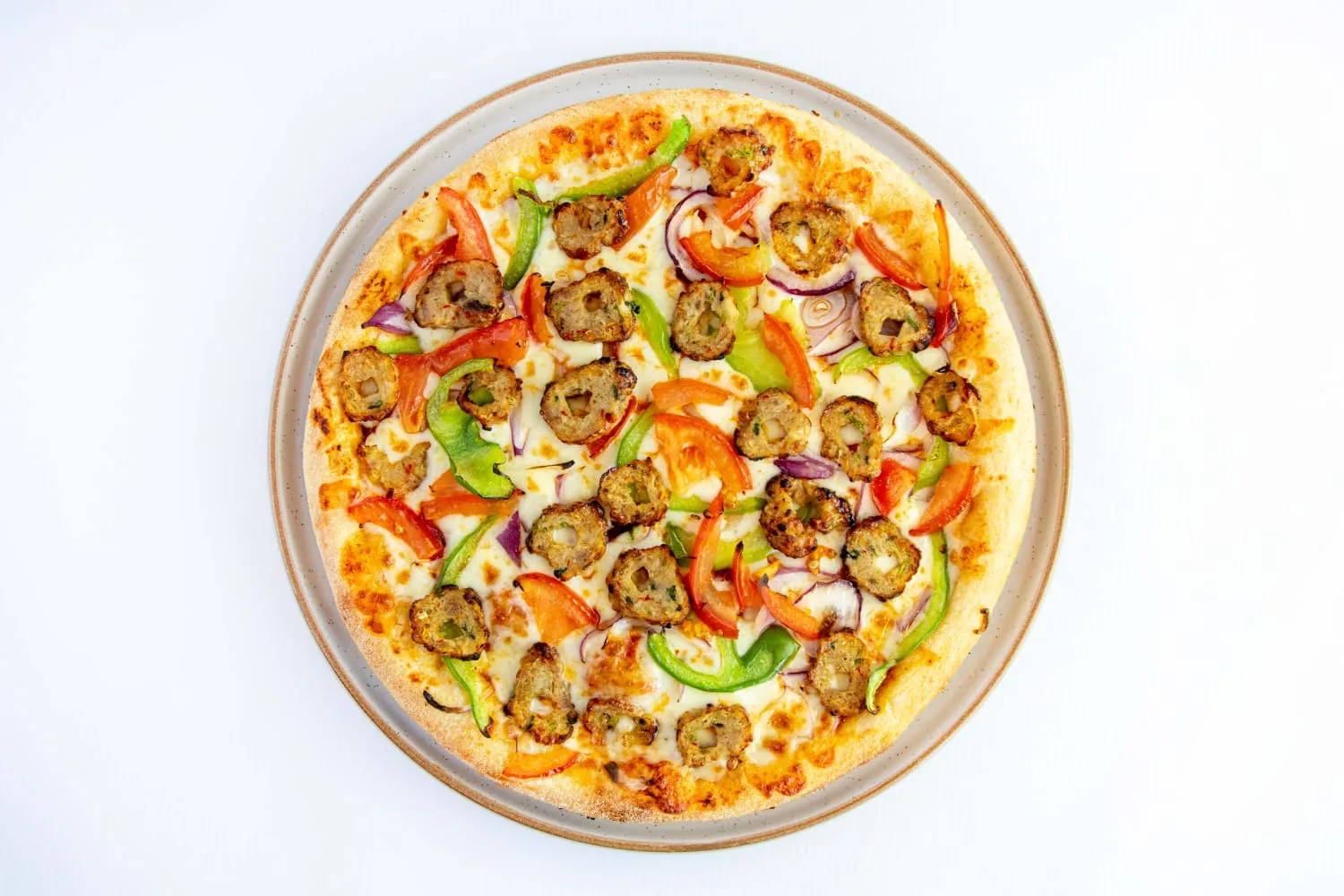 Kebab Pizza